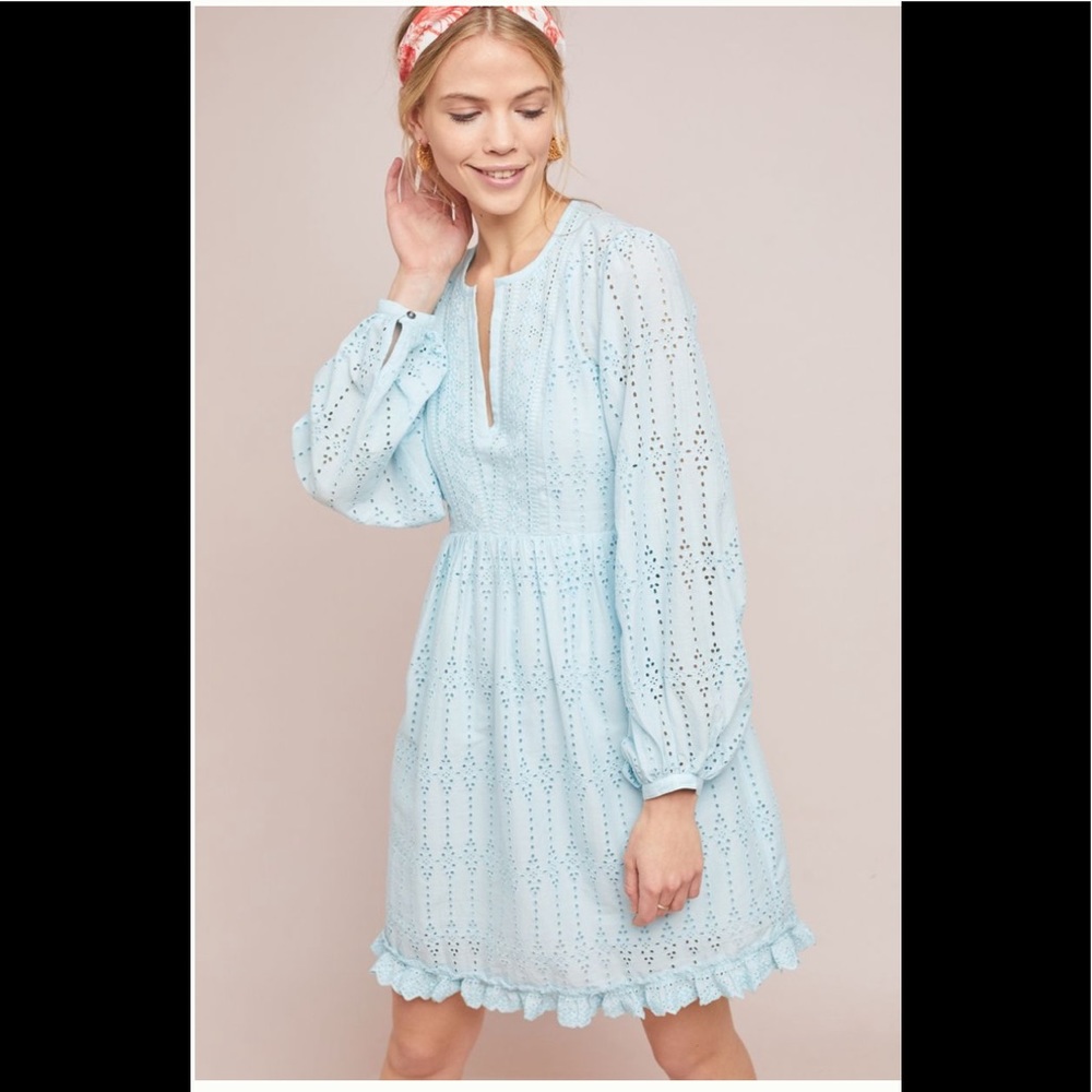 ‼️NWT Anthropologie Eyelet Babydoll Dress‼️